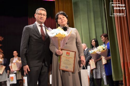 Награждение передовиков района