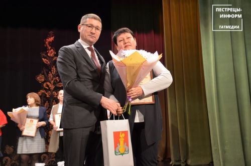 Награждение передовиков района