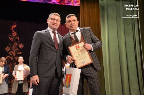 Награждение передовиков района