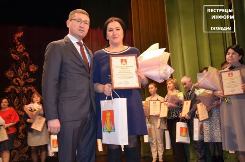 Награждение передовиков района