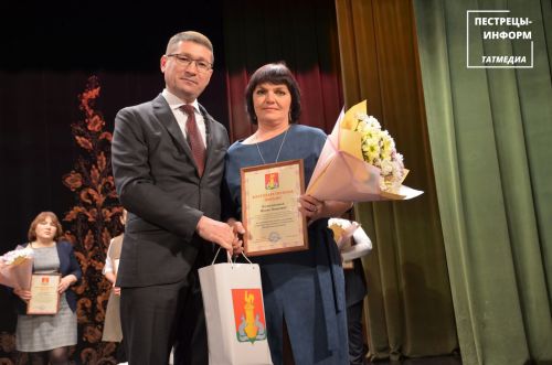 Награждение передовиков района