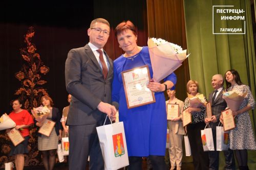 Награждение передовиков района