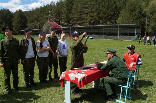 Зональный этап военно-спортивный игры "Зарница - 2023"