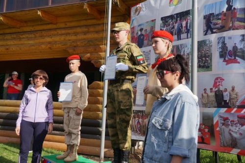 Зональный этап военно-спортивный игры "Зарница - 2023"