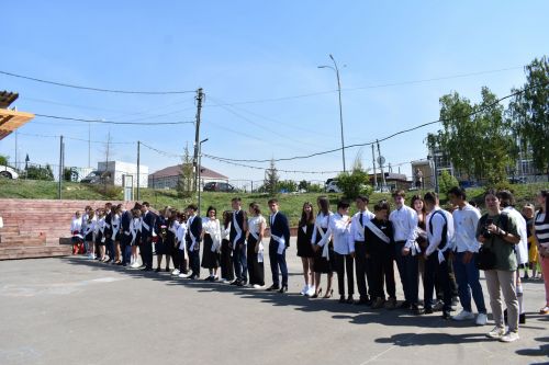 Последний звонок в Пестречинской первой школе