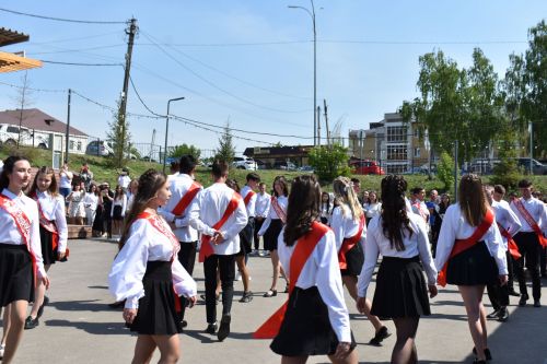 Последний звонок в Пестречинской первой школе