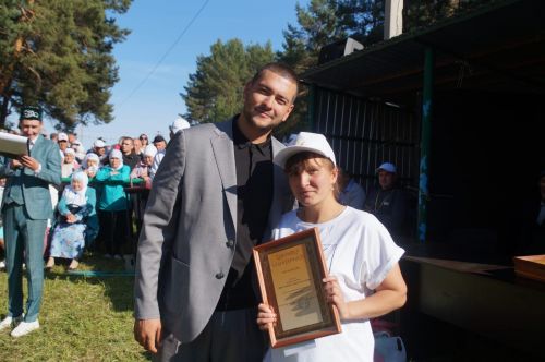 Сабантуй в селе Шали