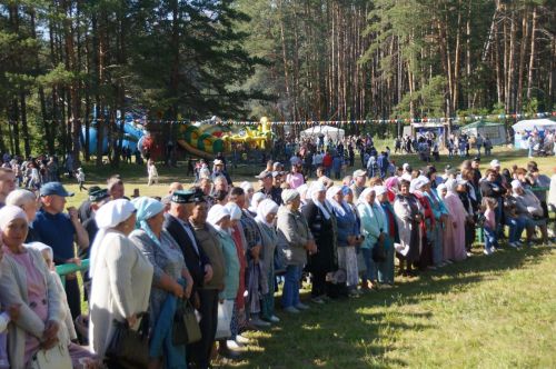 Сабантуй в селе Шали