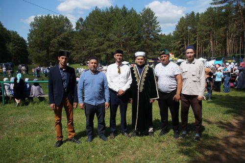 Мусульманский сабантуй  в селе Шали