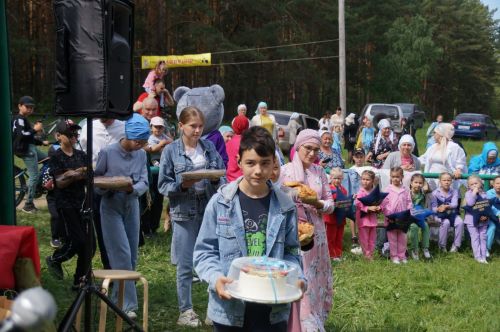 Мусульманский сабантуй  в селе Шали