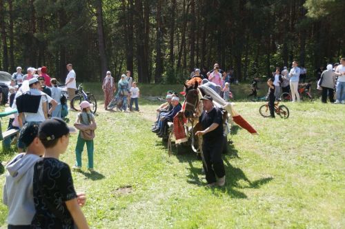 Мусульманский сабантуй  в селе Шали