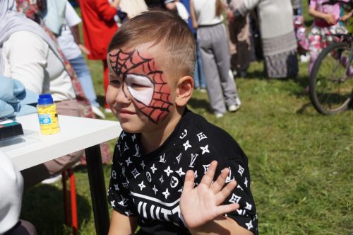Мусульманский сабантуй  в селе Шали