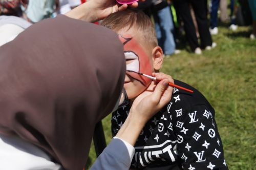 Мусульманский сабантуй  в селе Шали