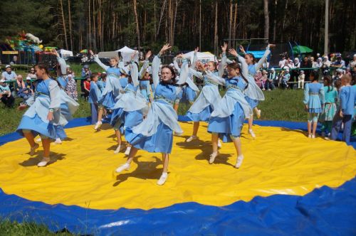Мусульманский сабантуй  в селе Шали