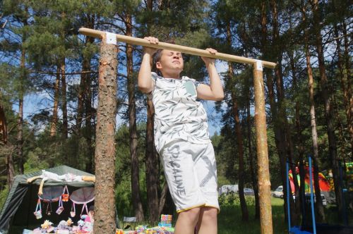 Мусульманский сабантуй  в селе Шали
