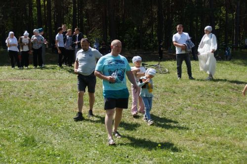 Мусульманский сабантуй  в селе Шали