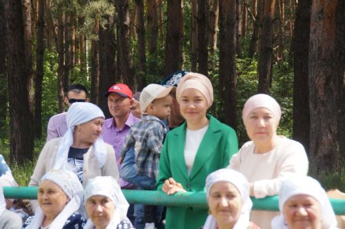 Мусульманский сабантуй  в селе Шали