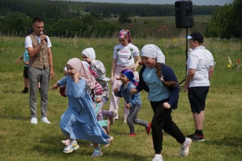 Мусульманский сабантуй в селе Чита