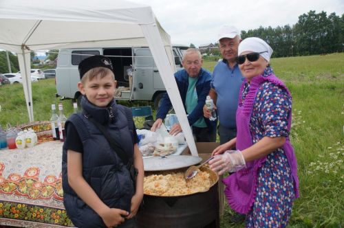 Мусульманский сабантуй в селе Чита