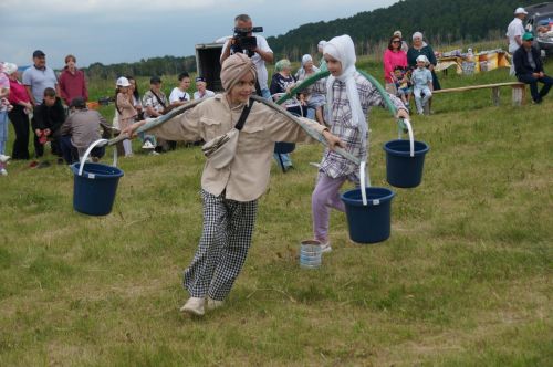 Мусульманский сабантуй в селе Чита