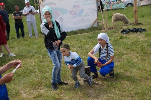 Мусульманский сабантуй в селе Чита