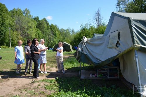 Визит в пестречинский лагерь