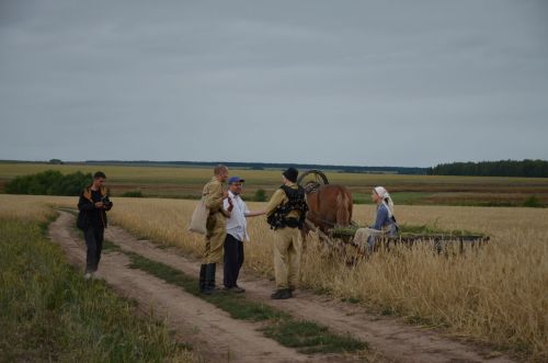 В Пестречинском районе, у села Чита, проходят съемки нескольких эпизодов полнометражного фильма «В мае сорок четвертого»