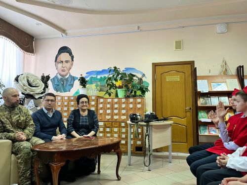 Встреча с участником СВО