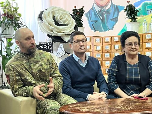 Встреча с участником СВО