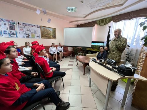 Встреча с участником СВО