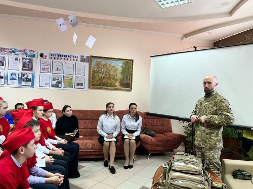 Встреча с участником СВО