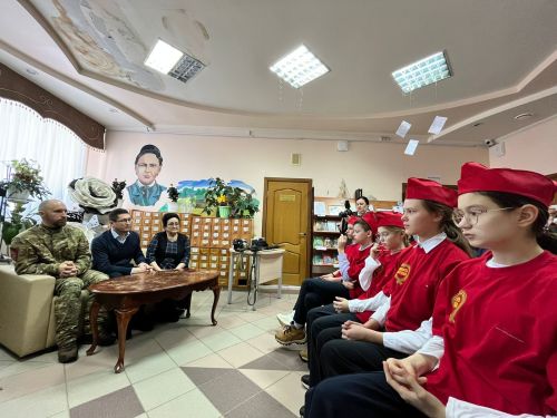 Встреча с участником СВО