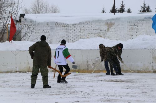 Хоккей в валенках