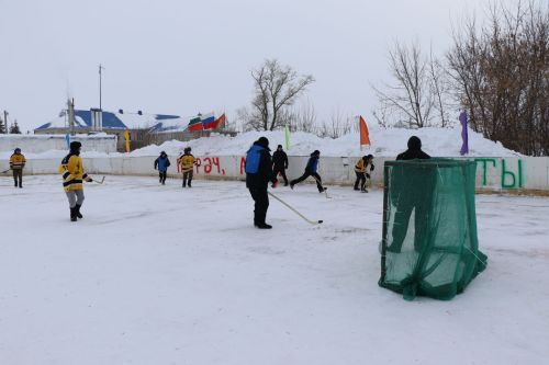 Хоккей в валенках