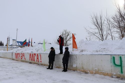 Хоккей в валенках