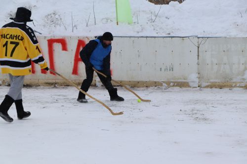 Хоккей в валенках