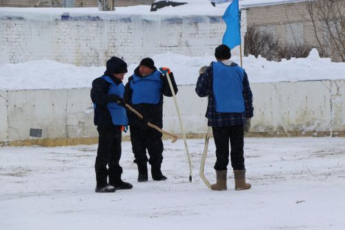 Хоккей в валенках