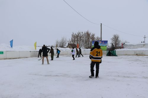 Хоккей в валенках
