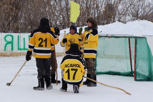 Хоккей в валенках