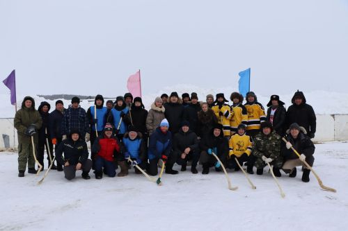 Хоккей в валенках