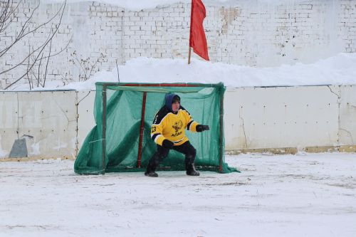 Хоккей в валенках