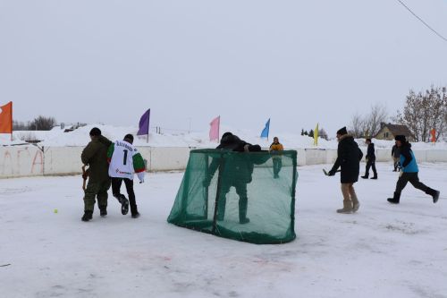 Хоккей в валенках