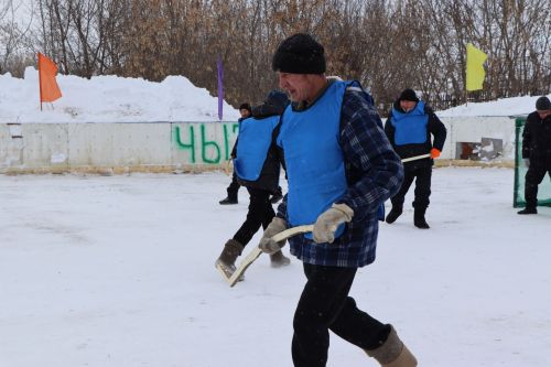 Хоккей в валенках