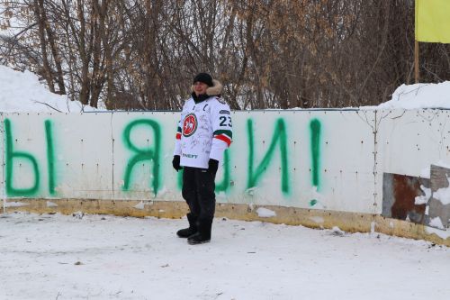 Хоккей в валенках