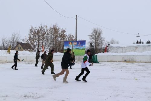 Хоккей в валенках