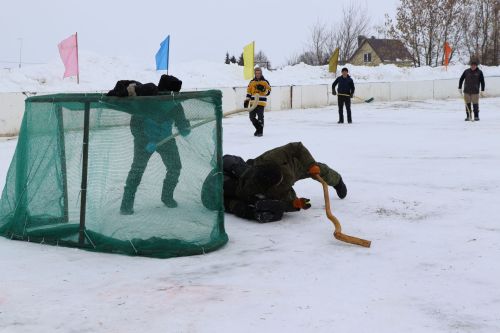 Хоккей в валенках
