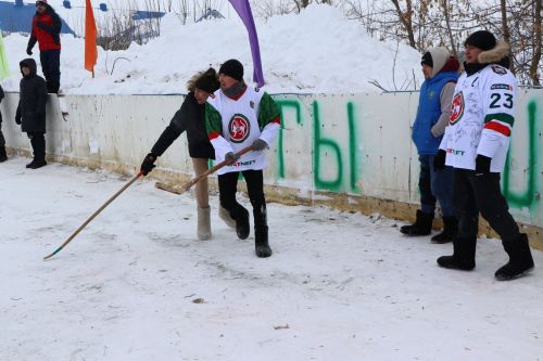 Хоккей в валенках