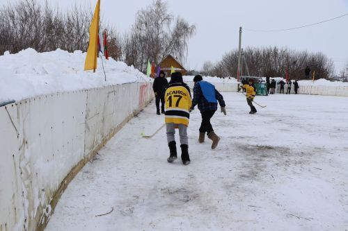 Хоккей в валенках