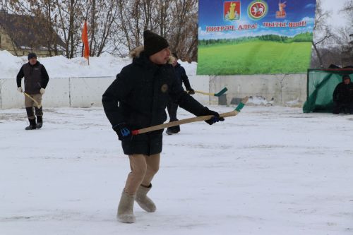 Хоккей в валенках