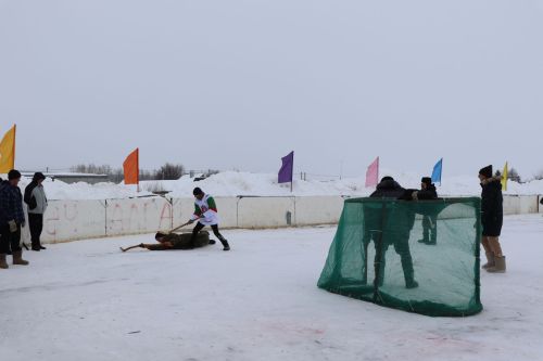Хоккей в валенках